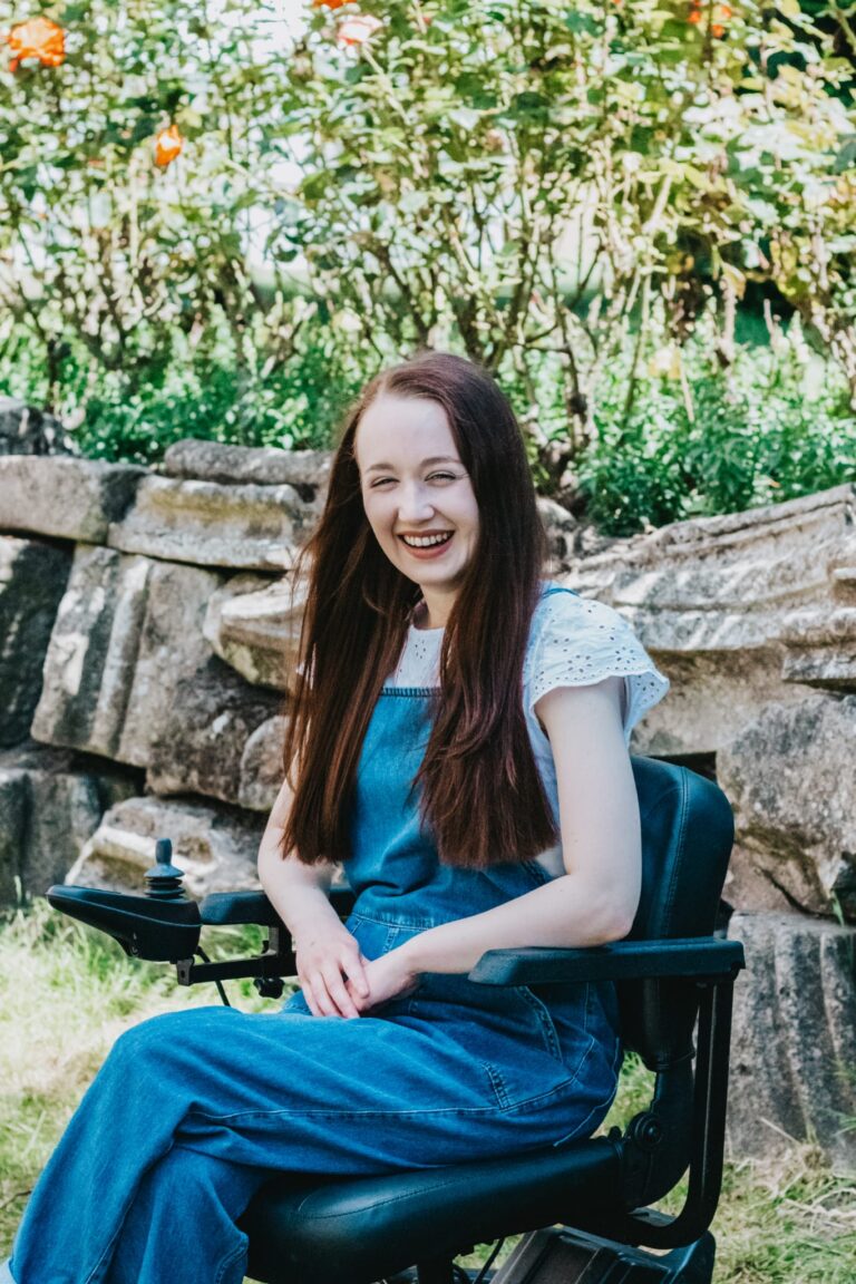 A photograph of Pippa Stacey