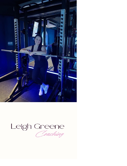 Leigh Greene Coaching image with logo